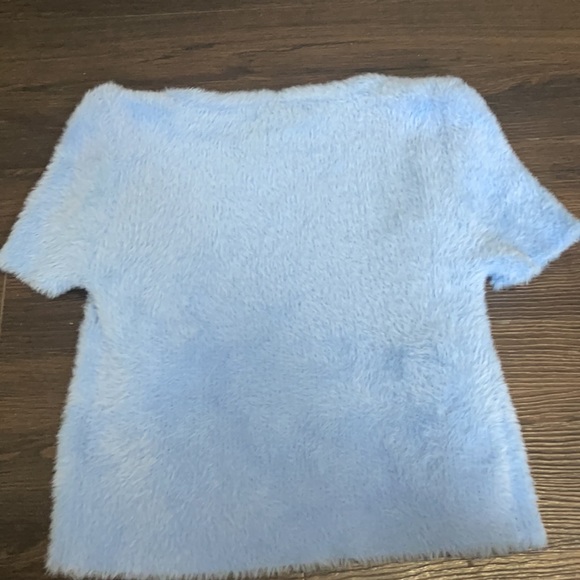 Baby Blue Sweater Top - Picture 6 of 7